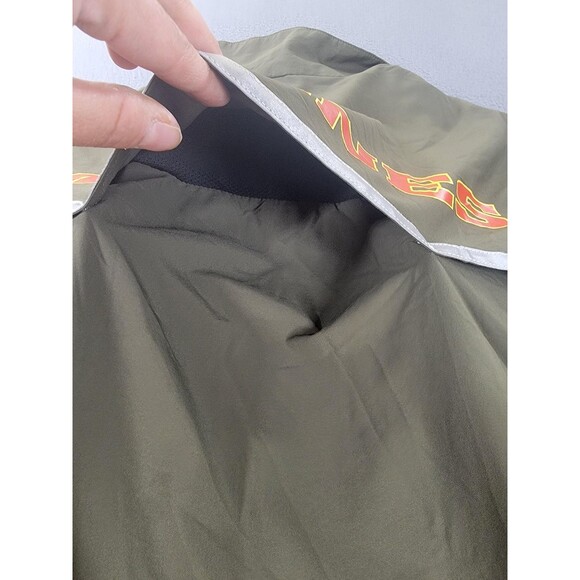 US Marines Jacket Mens Medium Green Running Reflective PT Windbreaker Made USA - Picture 7 of 11